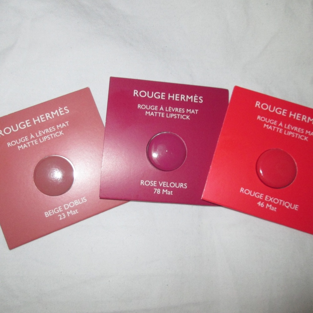 Hermes Lipstick samples - NEW